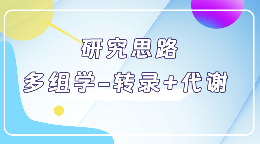 研究思路 | 多組學(xué)專題——轉(zhuǎn)錄組+代謝組聯(lián)合分析如何發(fā)高分文章？